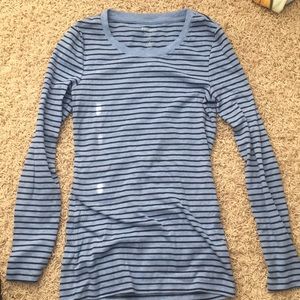 Blue long sleeve shirt
